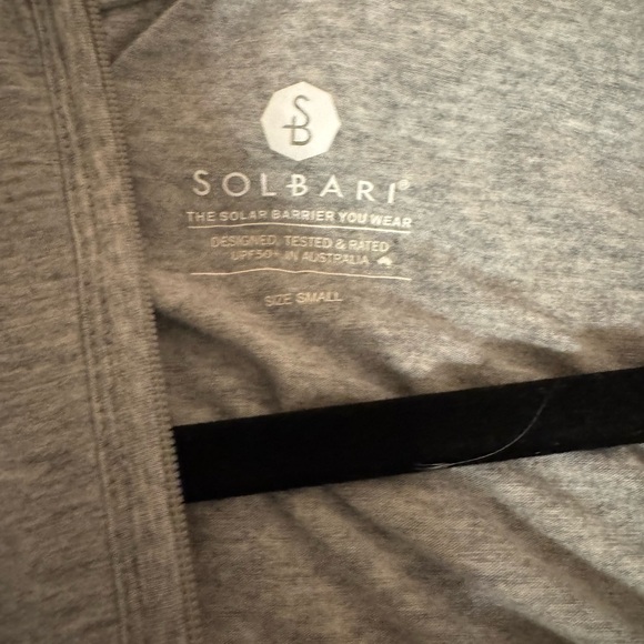 Women's Grey Hoodie by Solbari - Picture 8 of 9